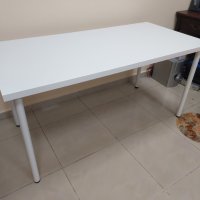 Работна маса, бюро 150х75см, бяла, снимка 3 - Бюра - 44041998