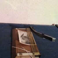 Стар перфоратор и резачка-гелотина за хартия,немски., снимка 2 - Антикварни и старинни предмети - 38811903