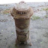 Стара немска кахлена печка, снимка 1 - Антикварни и старинни предмети - 28538467