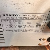 Sanyo JA-760  100 watts per channel into 8Ω усилвател ресийвър тунер, снимка 5 - Ресийвъри, усилватели, смесителни пултове - 43447929