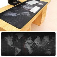 2118 Геймърска подложка за бюро с принт Карта на света, снимка 12 - Геймърски - 37356729