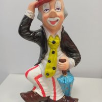 Керамичен клоун, снимка 1 - Антикварни и старинни предмети - 32821993