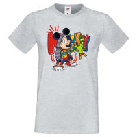 Мъжка тениска Mickey Teenager Подарък,Изненада,Рожден ден, снимка 4 - Тениски - 36577773