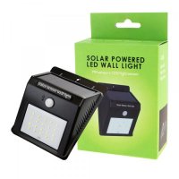 Соларна слънчева лампа за стена със сензор за движение ОЕМ , LED, 20 светлодиодa, снимка 2 - Соларни лампи - 37589456