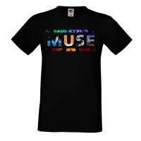 Мъжка тениска MUSE 1, снимка 2 - Тениски - 32915623