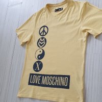 LOVE MOSCHINO Cotton Made in Italy Mens  Size L ОРИГИНАЛ! Мъжка Тениска!, снимка 8 - Тениски - 40565531