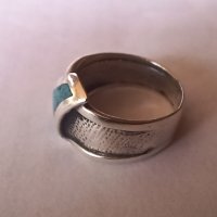 Сребърни пръстени с камъни за жени, снимка 7 - Пръстени - 43250208