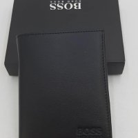 BOSS естествена кожа - мъжки портфейл релика, снимка 1 - Портфейли, портмонета - 35572886