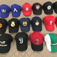 Летни шапки с козирка на различни Футболни отбори 2023, снимка 3 - Шапки - 12939883