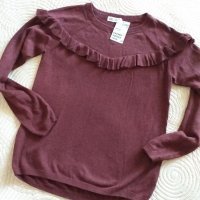 Пуловер с харбалички xS / S 158 / 164 H&M , снимка 4 - Детски Блузи и туники - 34697876