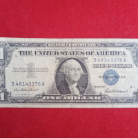 1 долар 1957 г. САЩ, снимка 1 - Нумизматика и бонистика - 44857602