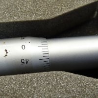 микрометричен дълбокомер Mitutoyo 128-101, 0-25mm, снимка 5 - Резервни части за машини - 35321646