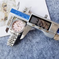 Дамски часовник Rolex Oyster Perpetual Datejust с автоматичен механизъм, снимка 5 - Луксозни - 37048332