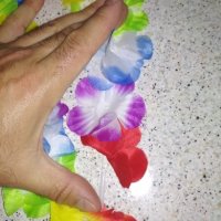 Хавайски гердан украшение парти аксесоар, снимка 3 - Други - 26706701