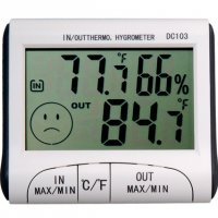 Дигитален термометър DC103 с хигрометър за външна и вътрешна температура, снимка 8 - Други стоки за дома - 28516887
