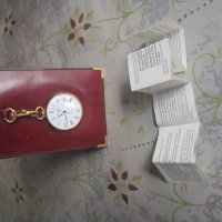 Уникален позлатен швейцарски джобен часовник , снимка 7 - Джобни - 28341324