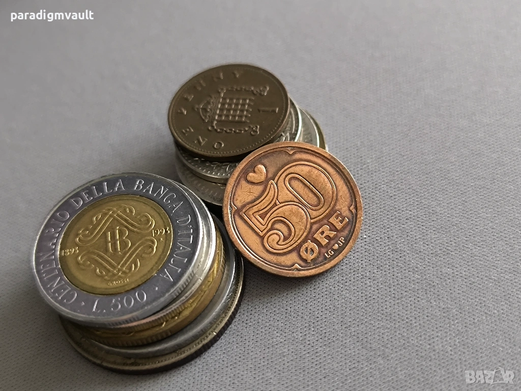 Монета - Дания - 50 оре | 1990г., снимка 1