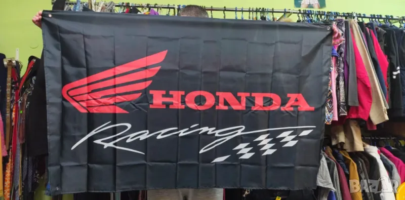 HONDA Racing Flag, снимка 1