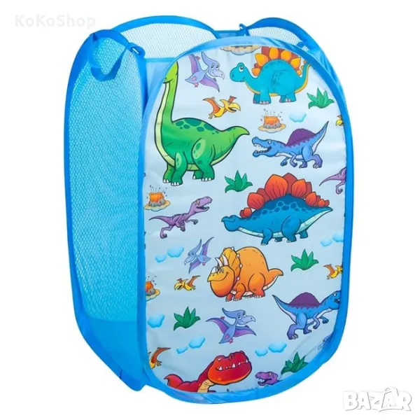 Кош за играчки "Динозаври"-36x58 см./кош за играчки/органайзер за играчки, снимка 1