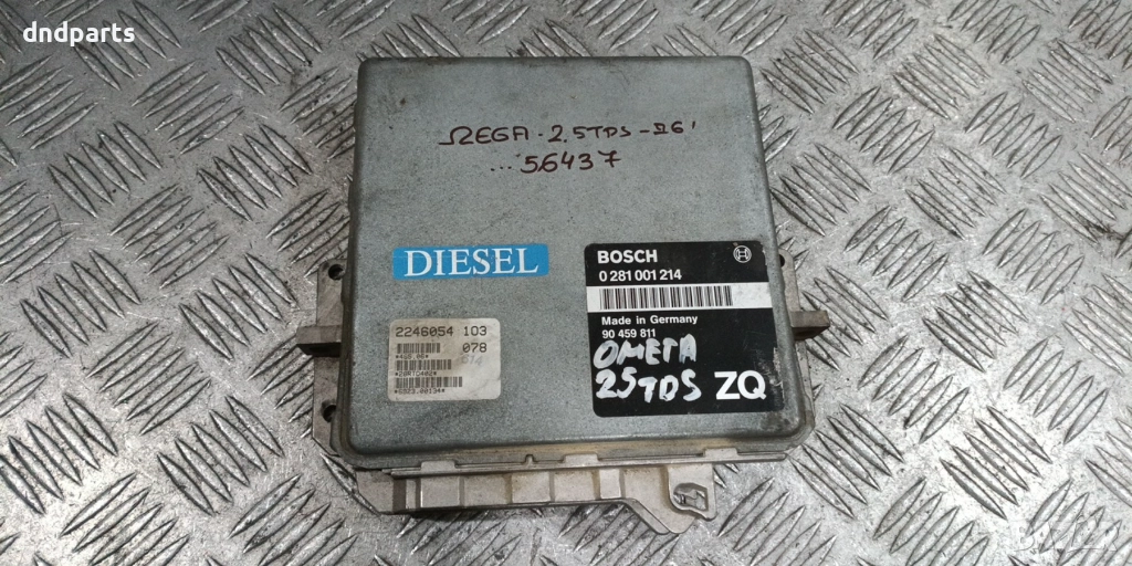 Компютър Opel Omega 2.5TDS 1996г. 90459811 0281001214 , снимка 1