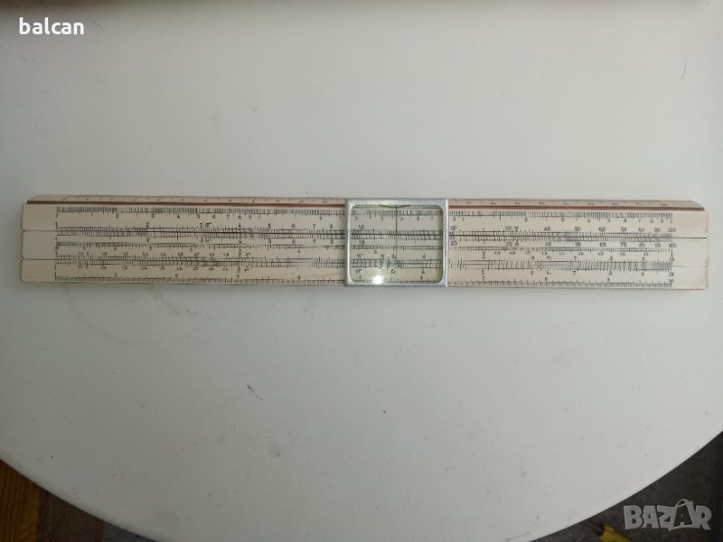 Логаритмична сметачна линия 1955 г., снимка 1