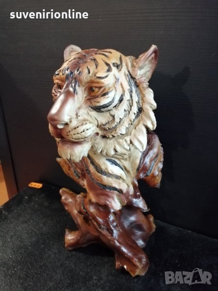 Декоративна статуетка тигърска глава, снимка 1