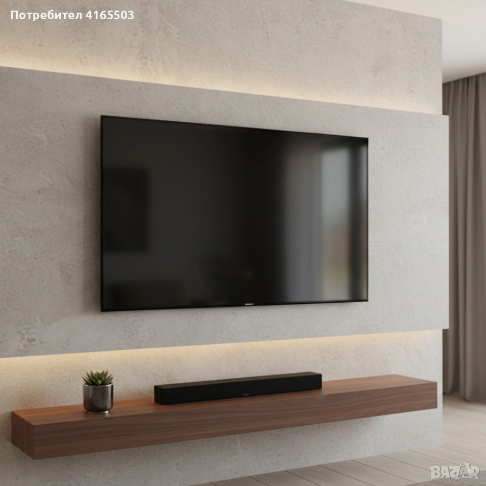 Sunny SN50FIL252-0276 – 50" Frameless 4K UHD Smart TV с WebOS и DVB-T2/C/S2, снимка 1