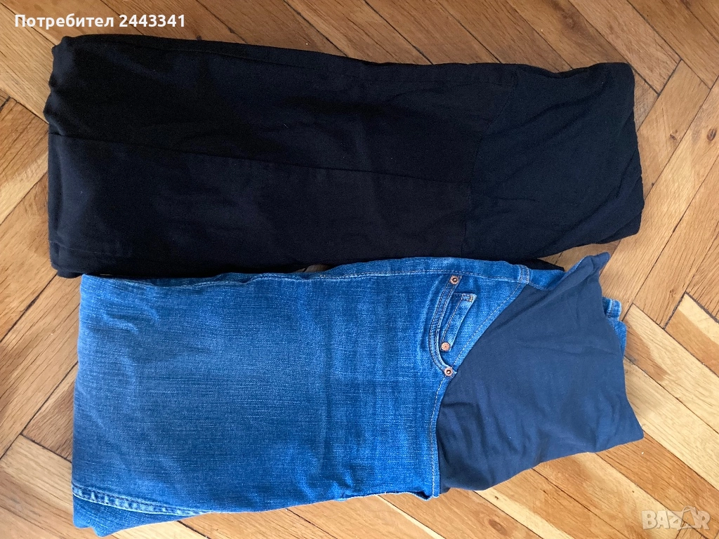 Дънки и официален панталон за бременни, снимка 1