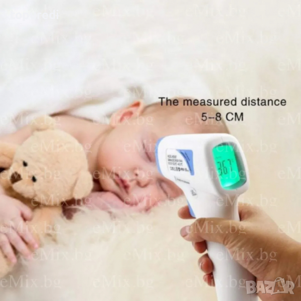 БЕЗКОНТАКТЕН ИНФРАЧЕРВЕН ТЕРМОМЕТЪР UKC, снимка 1