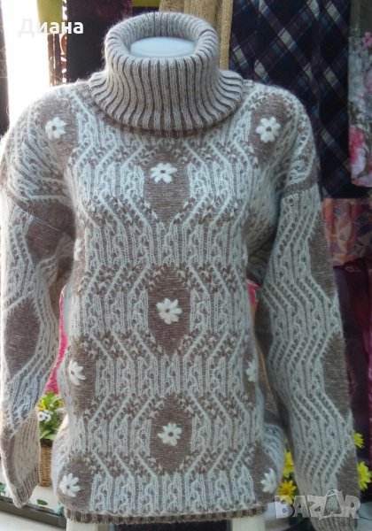 Блузони и пуловери от мохер-ръчно плетиво, снимка 1