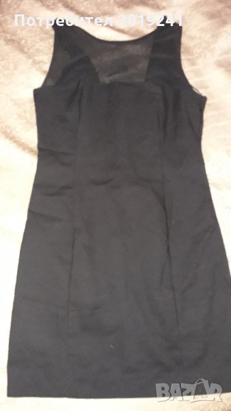 Черна елегантна рокля Mango, снимка 1