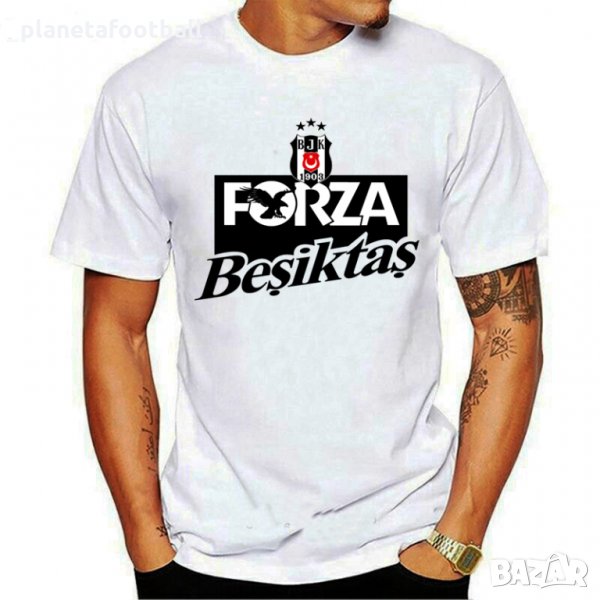 Фен Tениска на Бешикташ! Нова футболна тениска FORZA BESIKTAS!, снимка 1