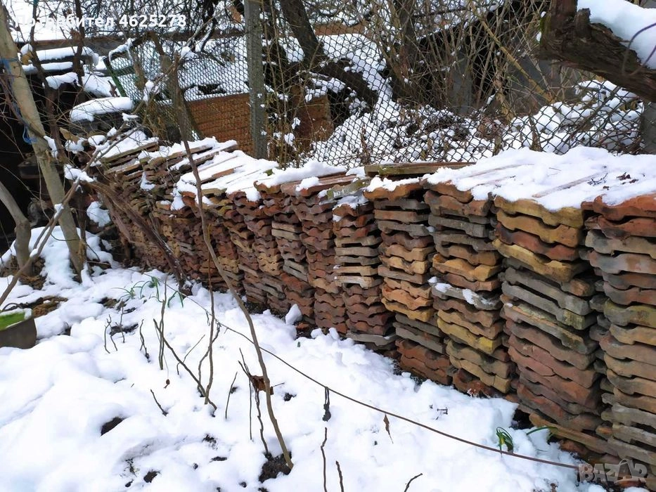 Керемиди използвани гр. Кюстендил 0.20лв 600бр, снимка 1