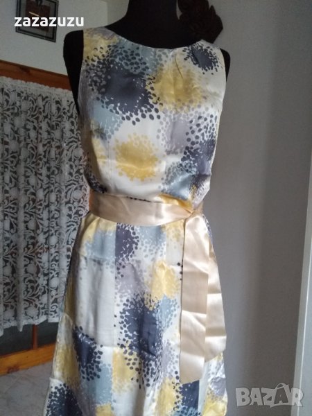 ЕСТЕСТВЕНА КОПРИНА официална дамска рокля, снимка 1