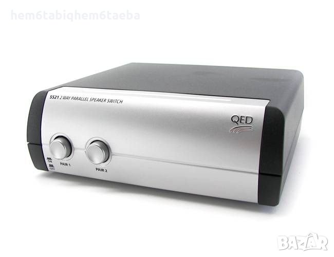  █▬█ █★▝▛▣▛▋ QED SS21 Hi End превключвател селектор за тонколони ( Speaker Switch ), снимка 1