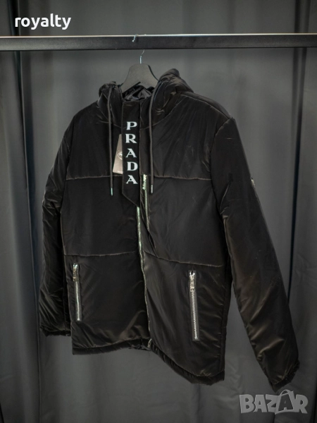 Prad🅰️ Черно Мъжко Яке , снимка 1