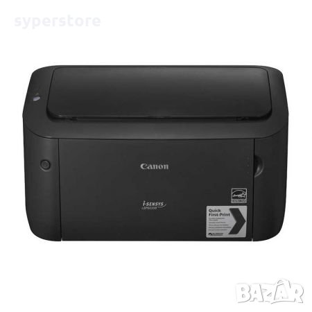 Принтер Лазерен Черно-бял CANON i-SENSYS LBP6030B Компактен за дома или офиса, снимка 1
