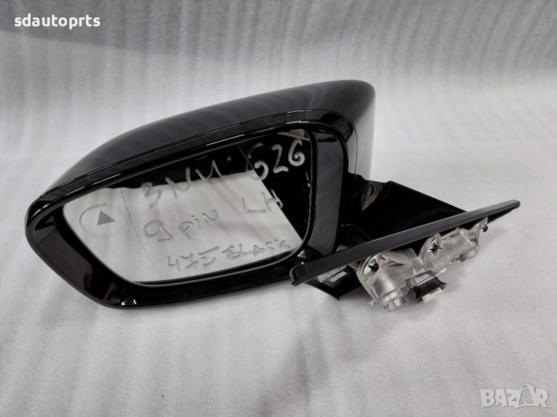 Ляво огледало BMW G26 4 i4 Камера Assistant 9 Pin - 475 black UK, снимка 1