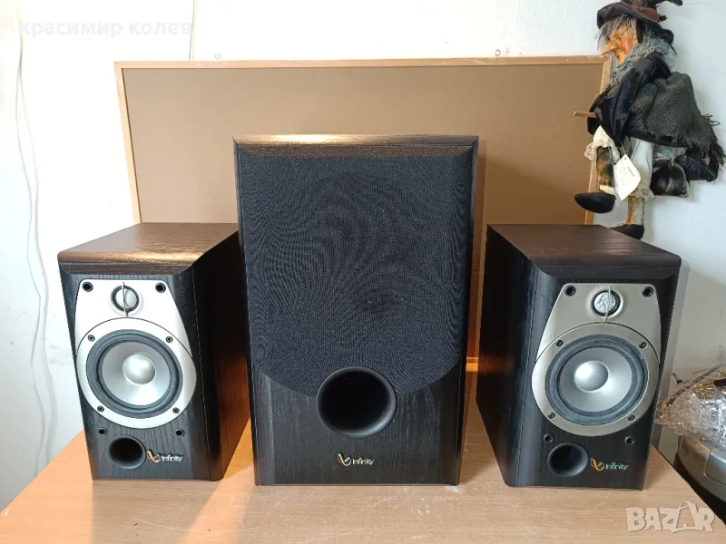 активен субуфер +тонколони "INFINITY", снимка 1