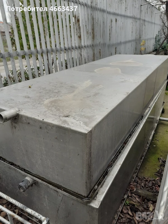 Неръждаема вана за сирене, снимка 1