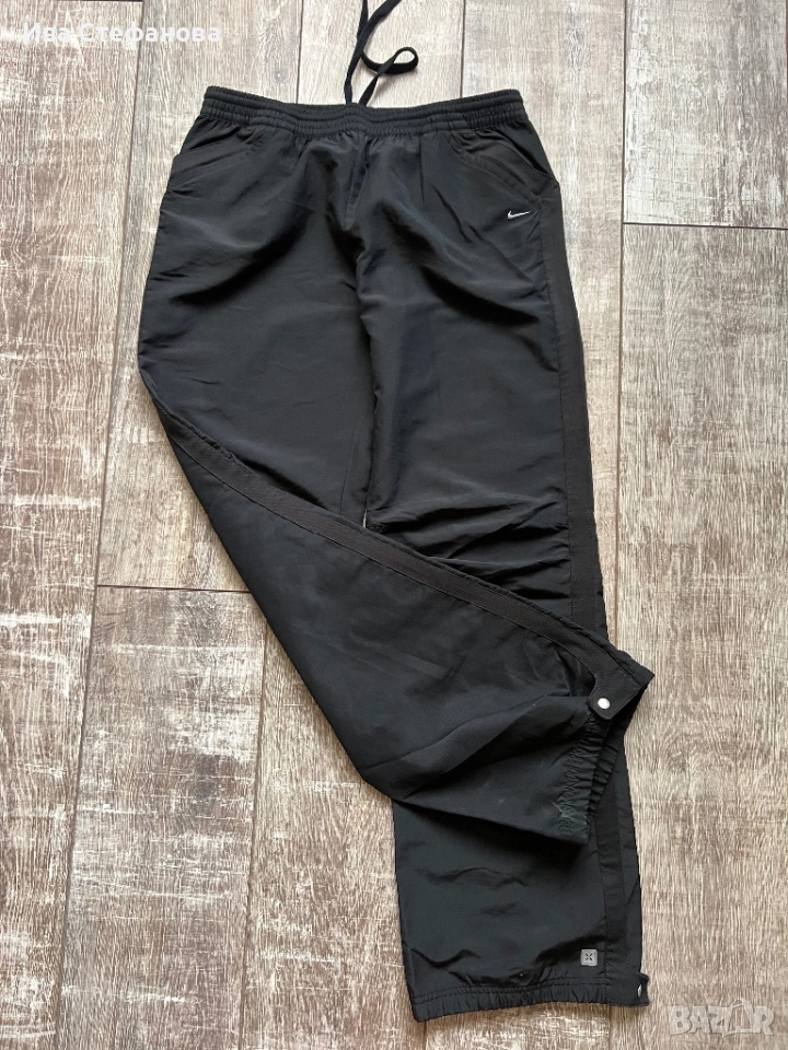 Нов спортен 100% оригинален мъжки черен панталон долнище Nike nike Найк , размер  М, снимка 1