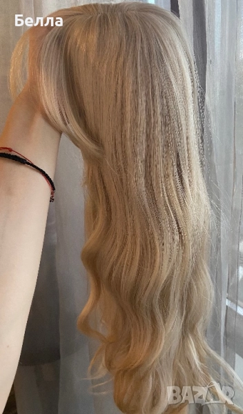 НОВА естествена перука! 100% високо качество, снимка 1