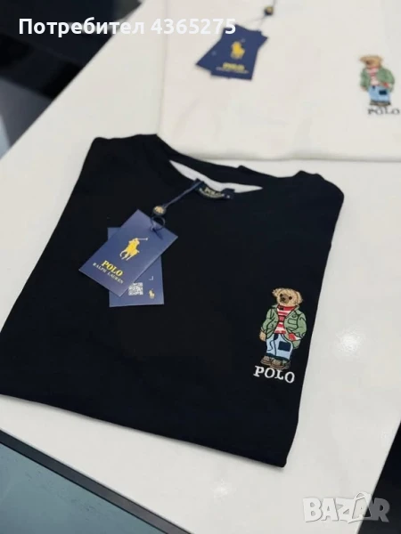 Тениски Поло 🔝Премиум качество ❎Бродерия и материя 🔝S M L XL XXL 🌸
Налични в бяло и в черно❎, снимка 1