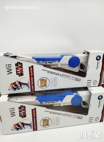 НОВИ Пушки Power A Nintendo Star Wars Wii Clone Trooper Blaster/Wii/Wii U , снимка 1
