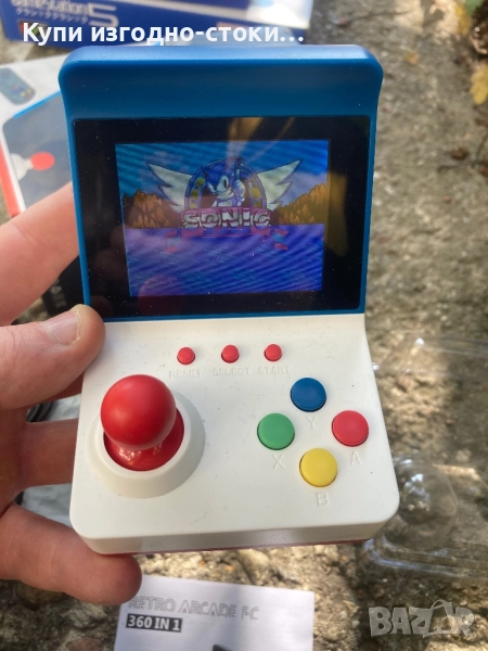 Мини конзола с вградени игри, снимка 1