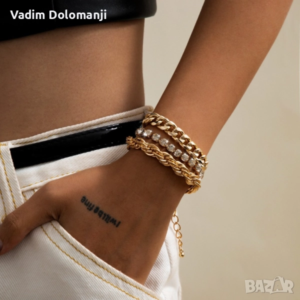 Комбинирана гривна 3 в 1, снимка 1