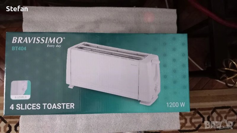 Тостер BRAVISSIMO, снимка 1