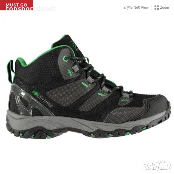 KARRIMOR Mount Mid Childrens Waterproof Walking Shoes внос Англия, снимка 1