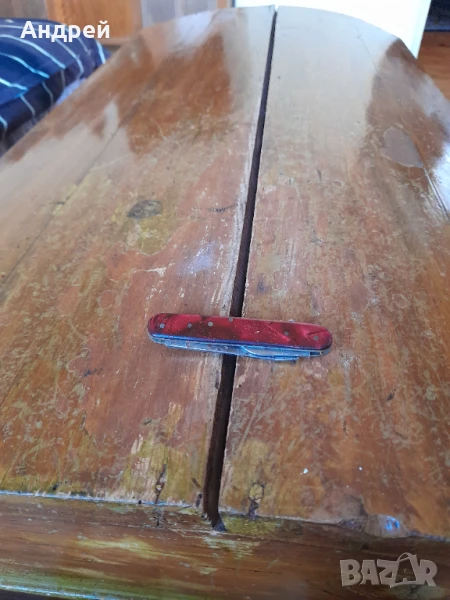 Стар джобен нож,ножче,ножка #48, снимка 1