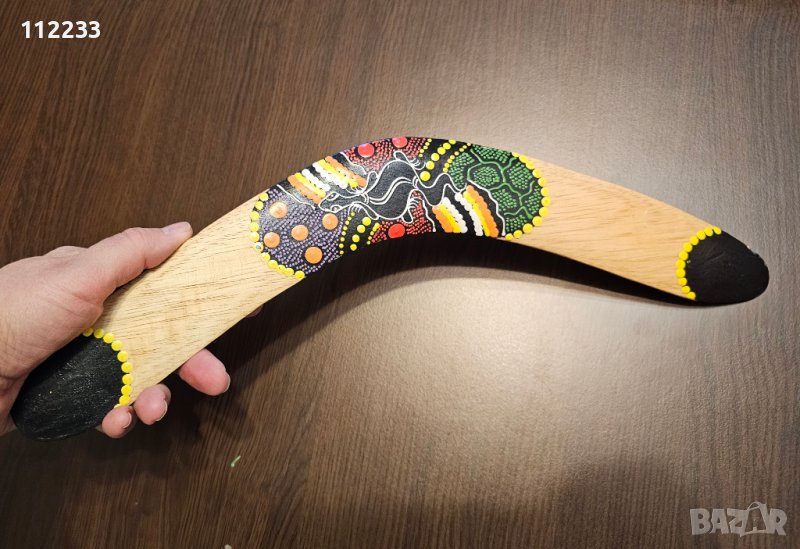 Бумеранг-ръчно рисуван, снимка 1